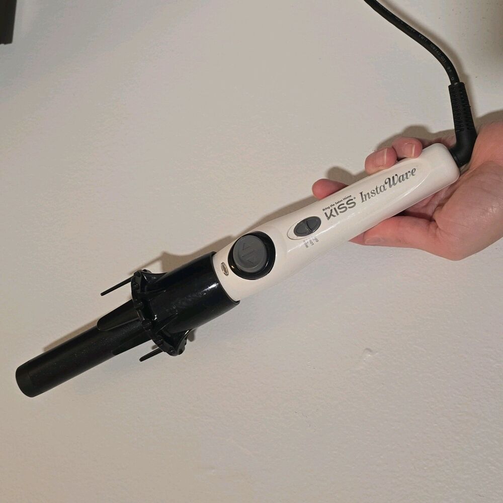 Kiss InstaWave Deluxe Automatic Ceramic Ionic Hair Curler Spinner KAC101